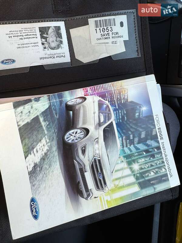 Внедорожник / Кроссовер Ford Edge 2016 в Кременчуге