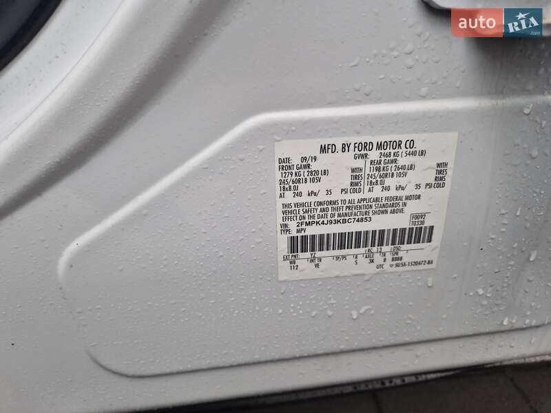 Позашляховик / Кросовер Ford Edge 2019 в Вінниці фото 24 Позашляховик / Кросовер Ford Edge 2019 в Вінниці