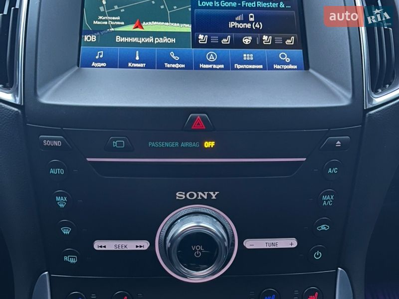 Внедорожник / Кроссовер Ford Edge 2018 в Виннице