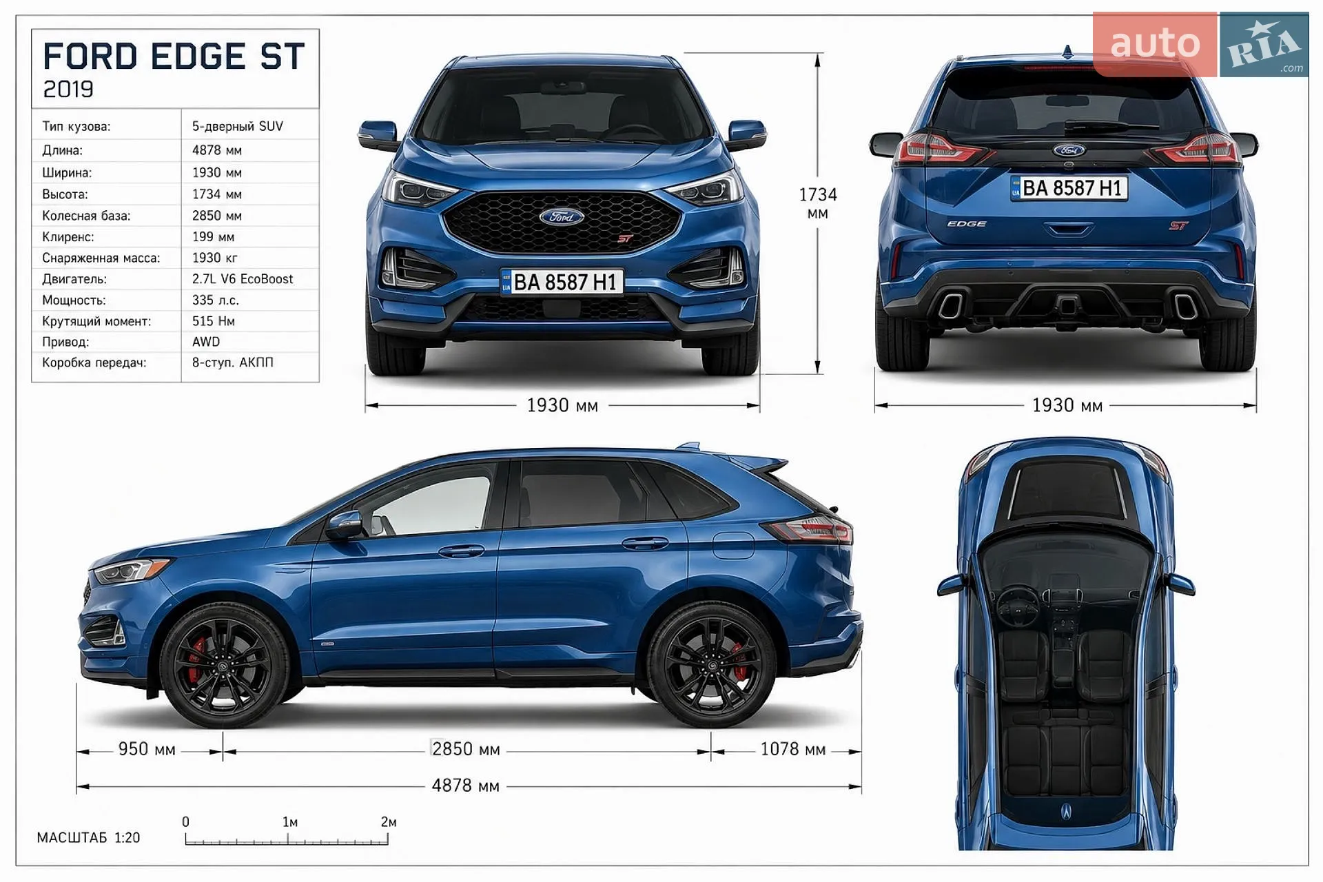 2019 Ford Edge - мініатюра 34