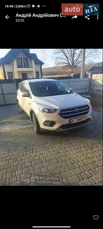 Внедорожник / Кроссовер Ford Escape 2017 в Василькове