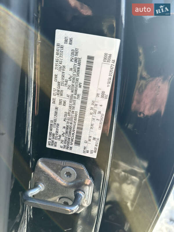 Внедорожник / Кроссовер Ford Escape 2017 в Каменке-Бугской фото 25 Внедорожник / Кроссовер Ford Escape 2017 в Каменке-Бугской