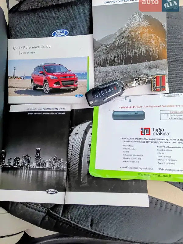 Позашляховик / Кросовер Ford Escape 2015 в Запоріжжі документ
