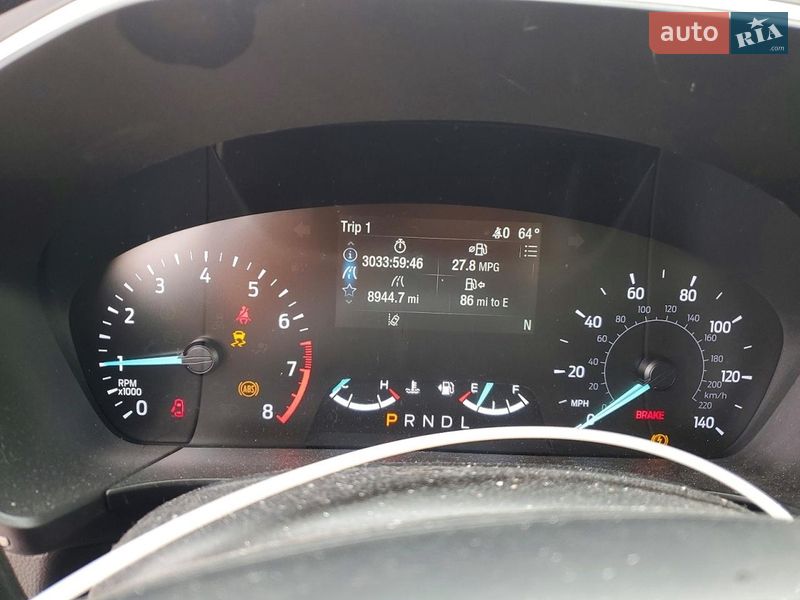 Внедорожник / Кроссовер Ford Escape 2021 в Ровно фото 9 Внедорожник / Кроссовер Ford Escape 2021 в Ровно