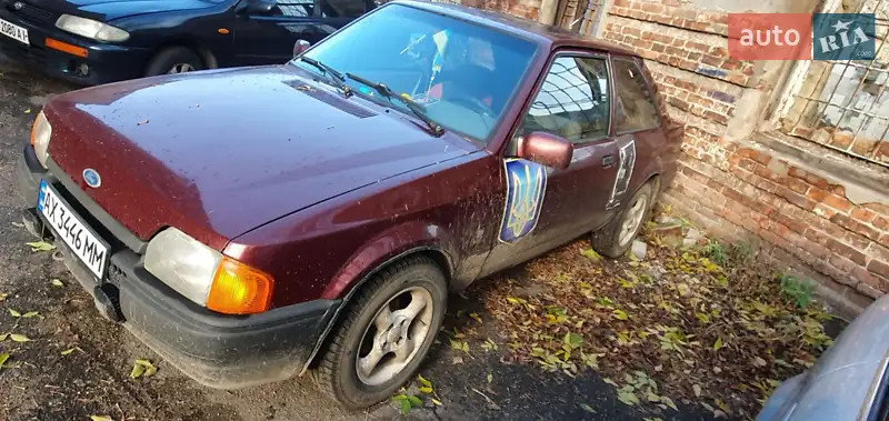 Ford Escort 1990 VIN WF0BXXGCABLM55397 фото оголошення 9 з 38