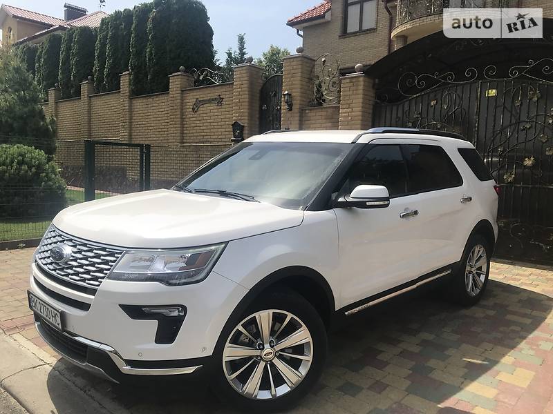 Внедорожник / Кроссовер Ford Explorer 2018 в 