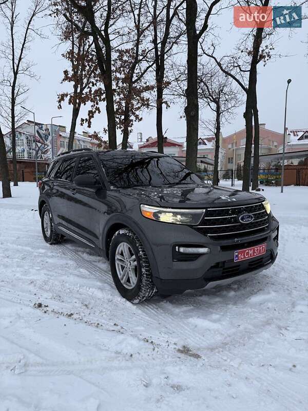 2020 Ford Explorer, VIN 1FMSK7DH9LGA48857:plate — фото 1 (autoria)