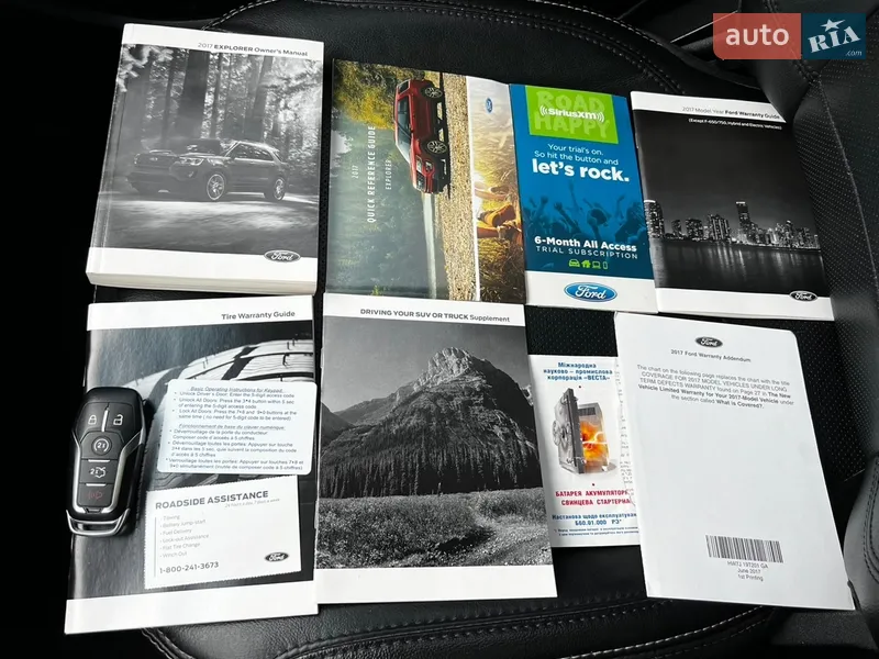 Внедорожник / Кроссовер Ford Explorer 2017 в Львове документ 2 фото Внедорожник / Кроссовер Ford Explorer 2017 в Львове документ