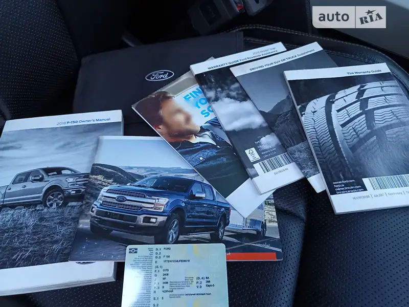 Пікап Ford F-150 2017 в Тячеві документ