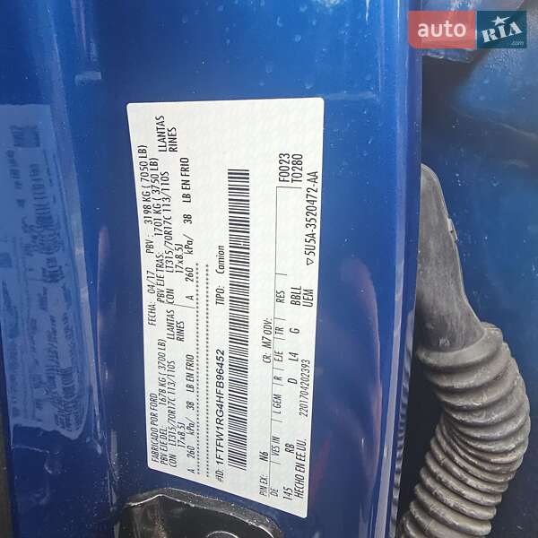 Пикап Ford F-150 2017 в Киеве фото 12 Пикап Ford F-150 2017 в Киеве