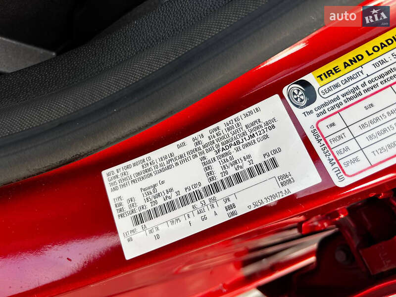 Седан Ford Fiesta 2018 в Запоріжжі