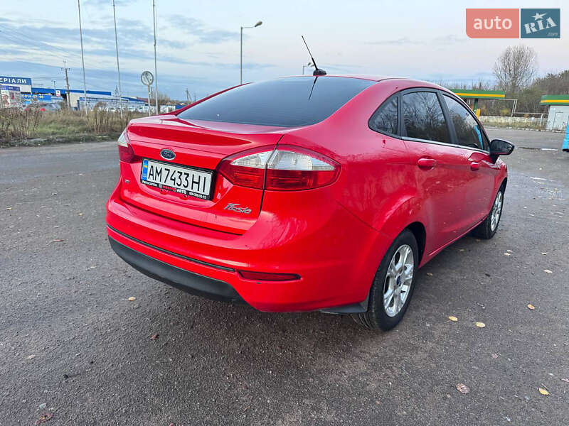 Седан Ford Fiesta 2015 в Житомирі фото 4 Седан Ford Fiesta 2015 в Житомирі