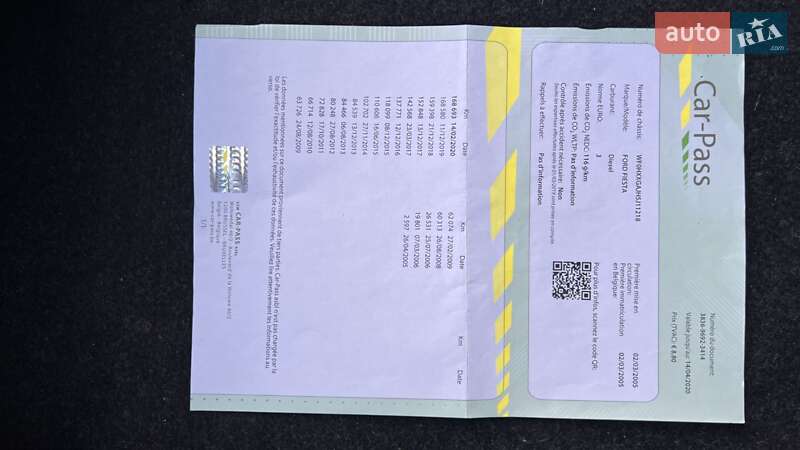 Хетчбек Ford Fiesta 2005 в Миколаєві