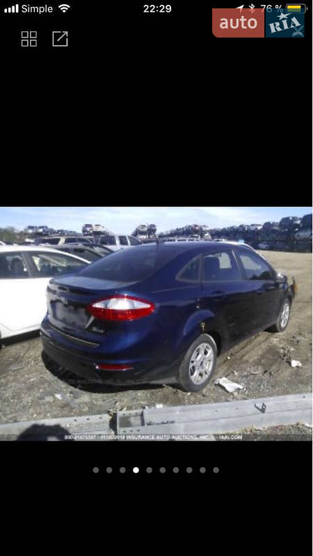 Седан Ford Fiesta 2015 в Харкові