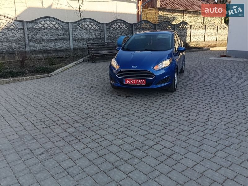Седан Ford Fiesta 2018 в Івано-Франківську