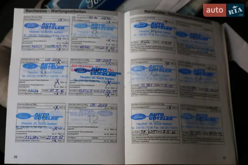Мінівен Ford Focus C-Max 2007 в Іршаві документ