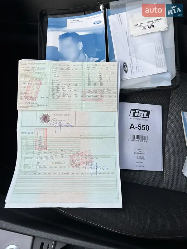 Универсал Ford Focus 2010 в Ковеле документ