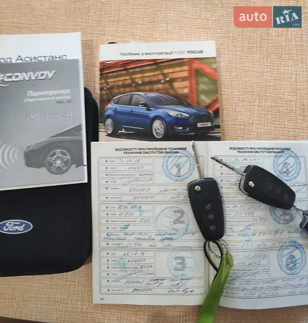 Хэтчбек Ford Focus 2018 в Киеве документ