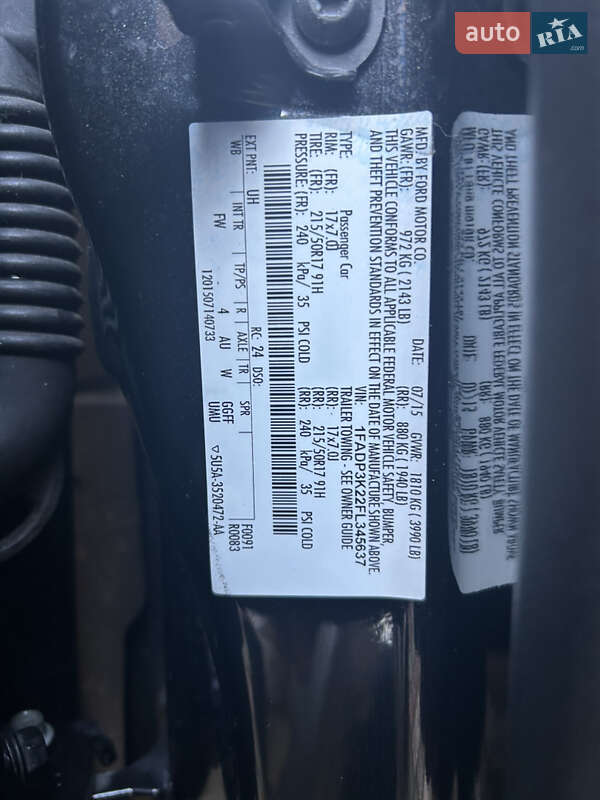 Хетчбек Ford Focus 2015 в Львові фото 42 Хетчбек Ford Focus 2015 в Львові