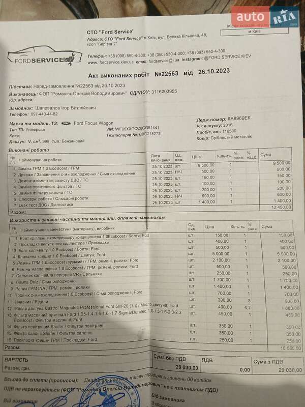 Универсал Ford Focus 2016 в Харькове