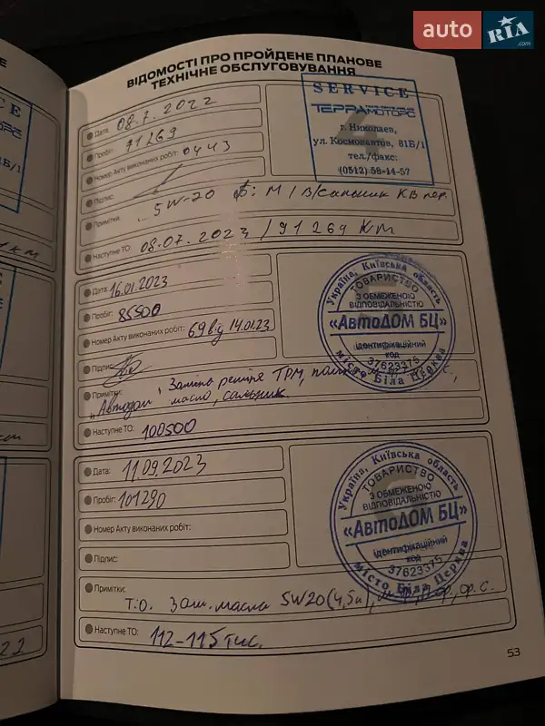 Хэтчбек Ford Focus 2017 в Белой Церкви документ