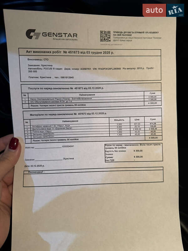 Хэтчбек Ford Focus 2015 в Ирпене