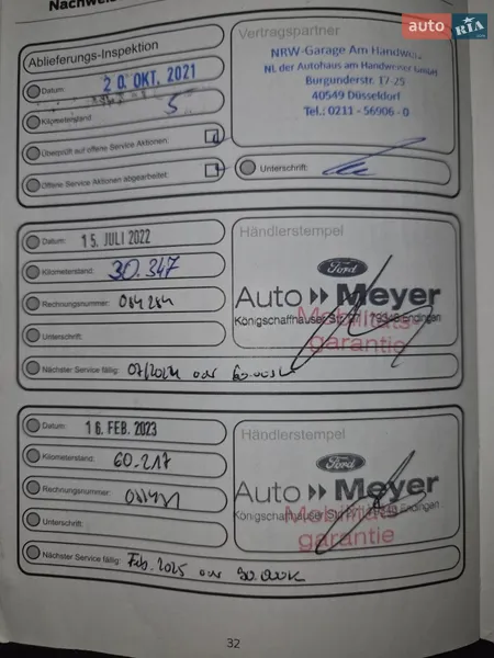 Универсал Ford Focus 2021 в Кривом Роге документ