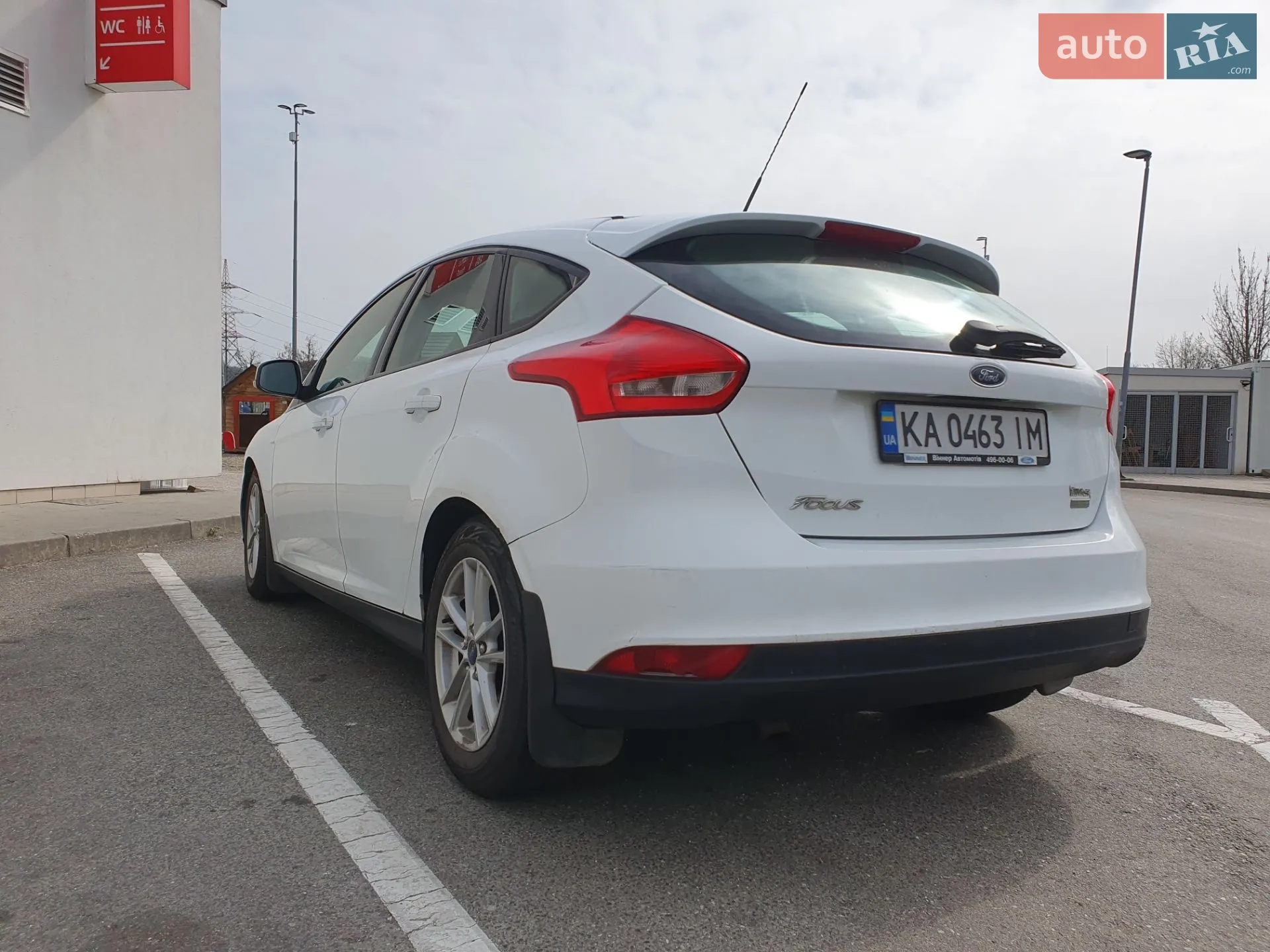 Ford Focus 2015 VIN WF05XXGCC5FC09734 фото оголошення 3 з 5