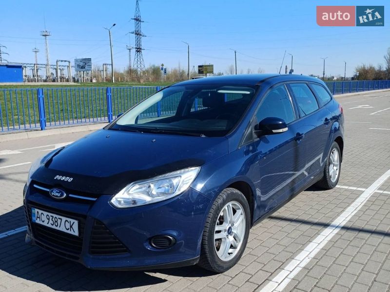 2013 Ford Focus, VIN WF0LXXGCBLDD08989:plate — фото 1 (autoria)