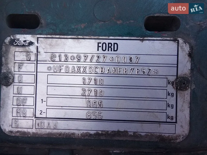Ford Focus 1999