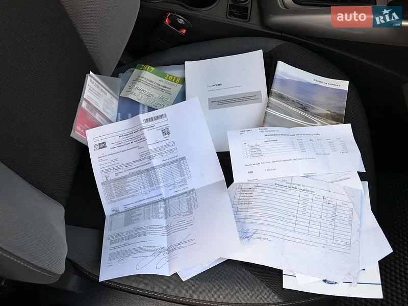 Хэтчбек Ford Focus 2013 в Виннице документ
