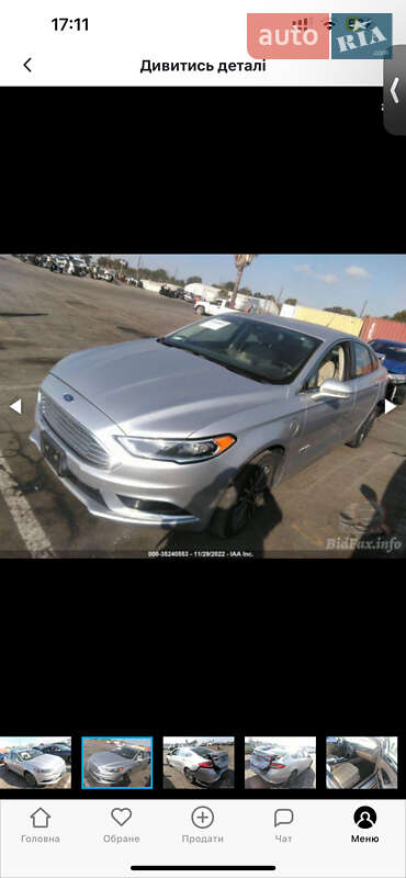 Седан Ford Fusion 2018 в Киеве