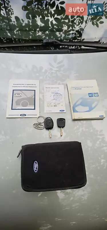 Хэтчбек Ford Fusion 2005 в Виннице документ