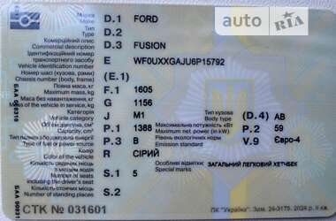 Хетчбек Ford Fusion 2006 в Гнівані