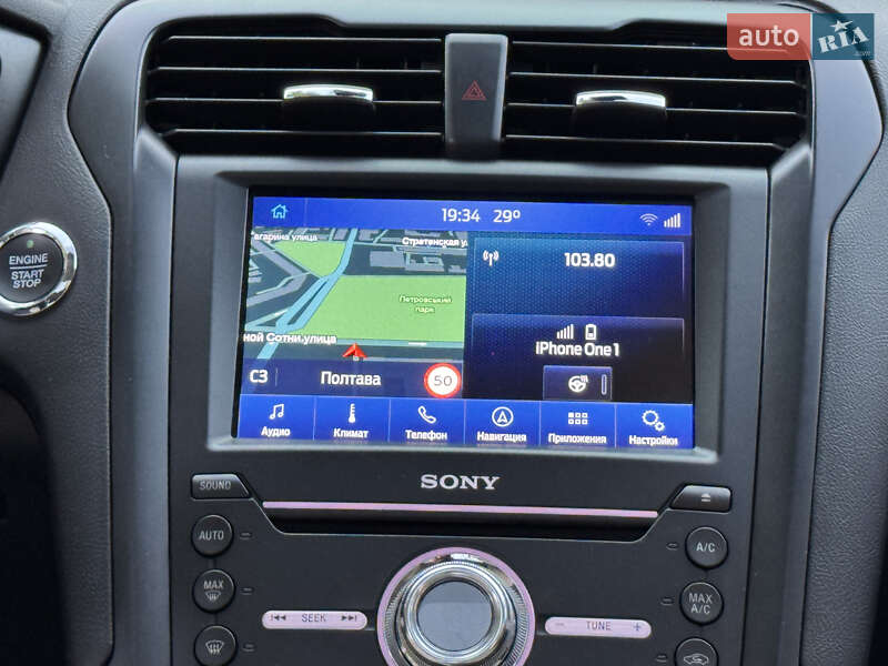 Седан Ford Fusion 2017 в Полтаві