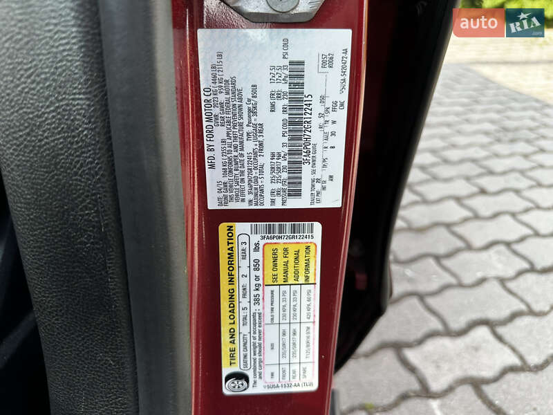 Седан Ford Fusion 2015 в Львові фото 24 Седан Ford Fusion 2015 в Львові