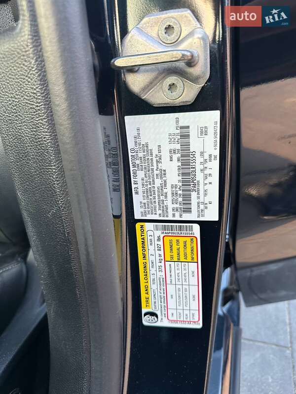 Седан Ford Fusion 2019 в Луцке фото 17 Седан Ford Fusion 2019 в Луцке