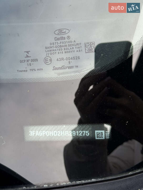 Седан Ford Fusion 2017 в Тернополе фото 10 Седан Ford Fusion 2017 в Тернополе