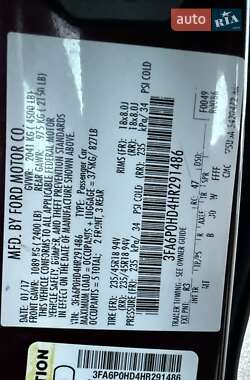 Седан Ford Fusion 2017 в  фото 27 Седан Ford Fusion 2017 в