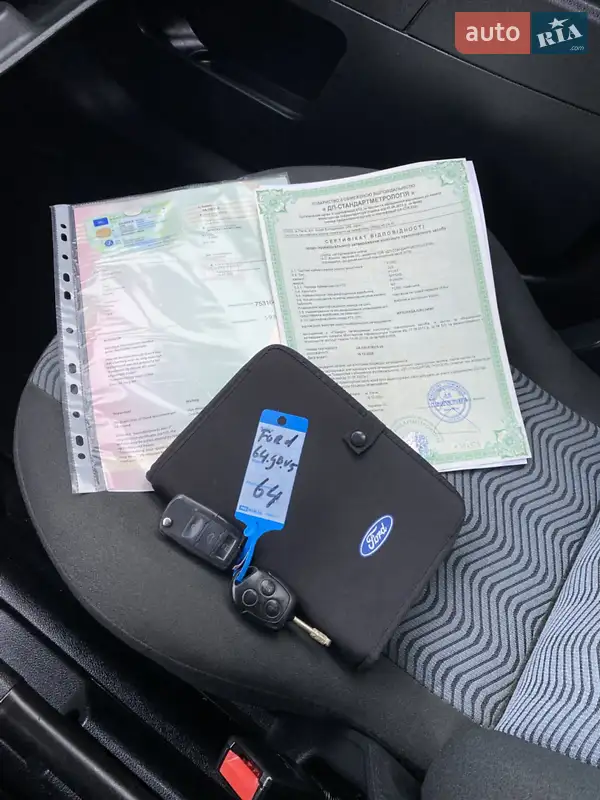 Хэтчбек Ford Fusion 2008 в Киеве документ