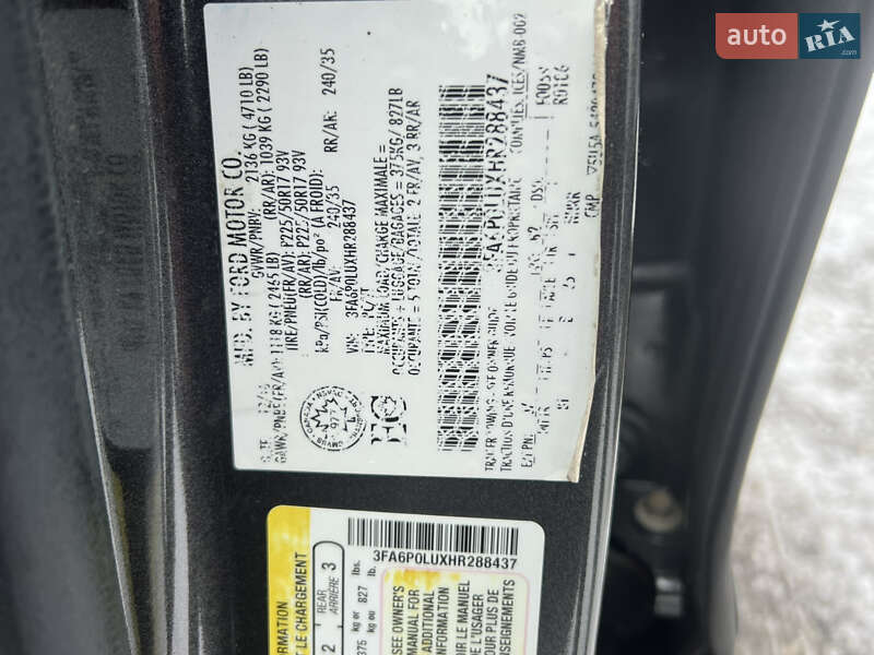 Седан Ford Fusion 2016 в Одессе фото 18 Седан Ford Fusion 2016 в Одессе