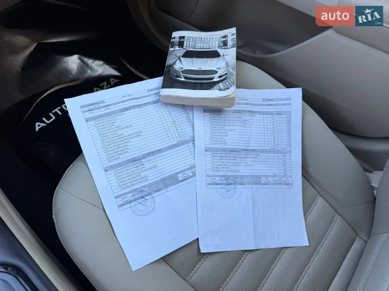 Седан Ford Fusion 2013 в Одессе документ