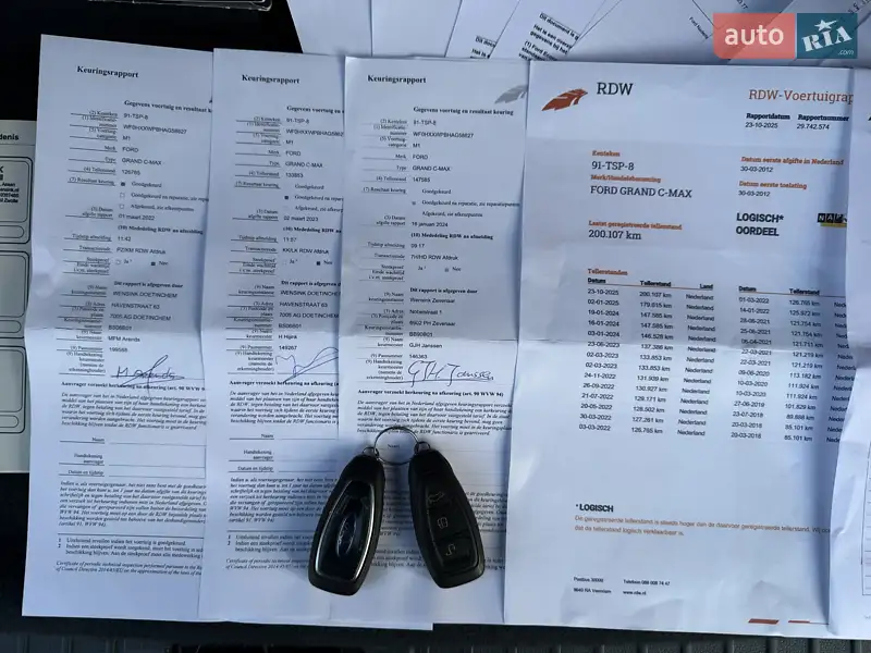 Минивэн Ford Grand C-Max 2011 в Стрые документ 3 фото Минивэн Ford Grand C-Max 2011 в Стрые документ