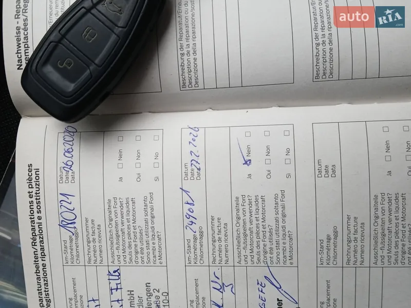 Мінівен Ford Grand C-Max 2011 в Стрию документ 2 фото Мінівен Ford Grand C-Max 2011 в Стрию документ