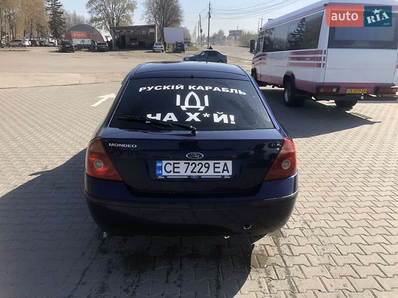 Лифтбек Ford Mondeo 2001 в Черновцах