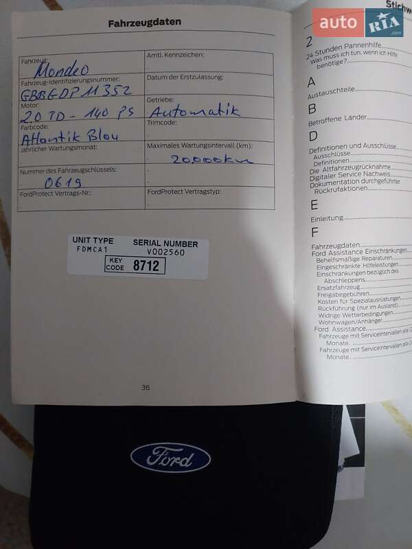 Универсал Ford Mondeo 2013 в Стрые