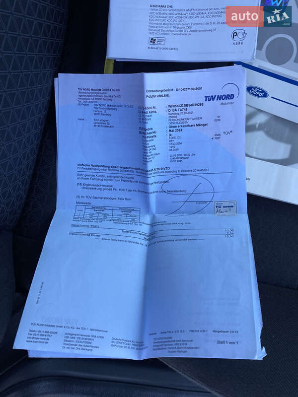 Лифтбек Ford Mondeo 2004 в Житомире