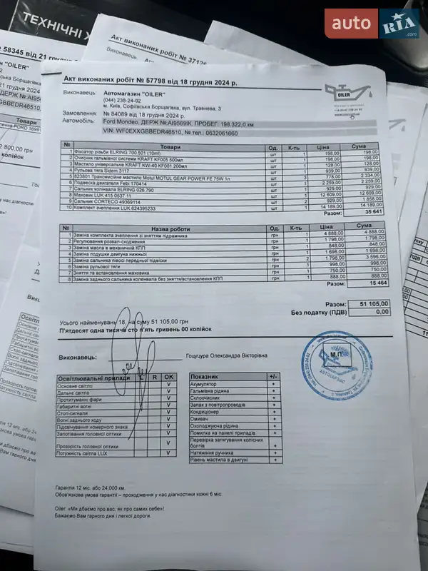 Лифтбек Ford Mondeo 2013 в Софиевской Борщаговке документ 5 фото Лифтбек Ford Mondeo 2013 в Софиевской Борщаговке документ