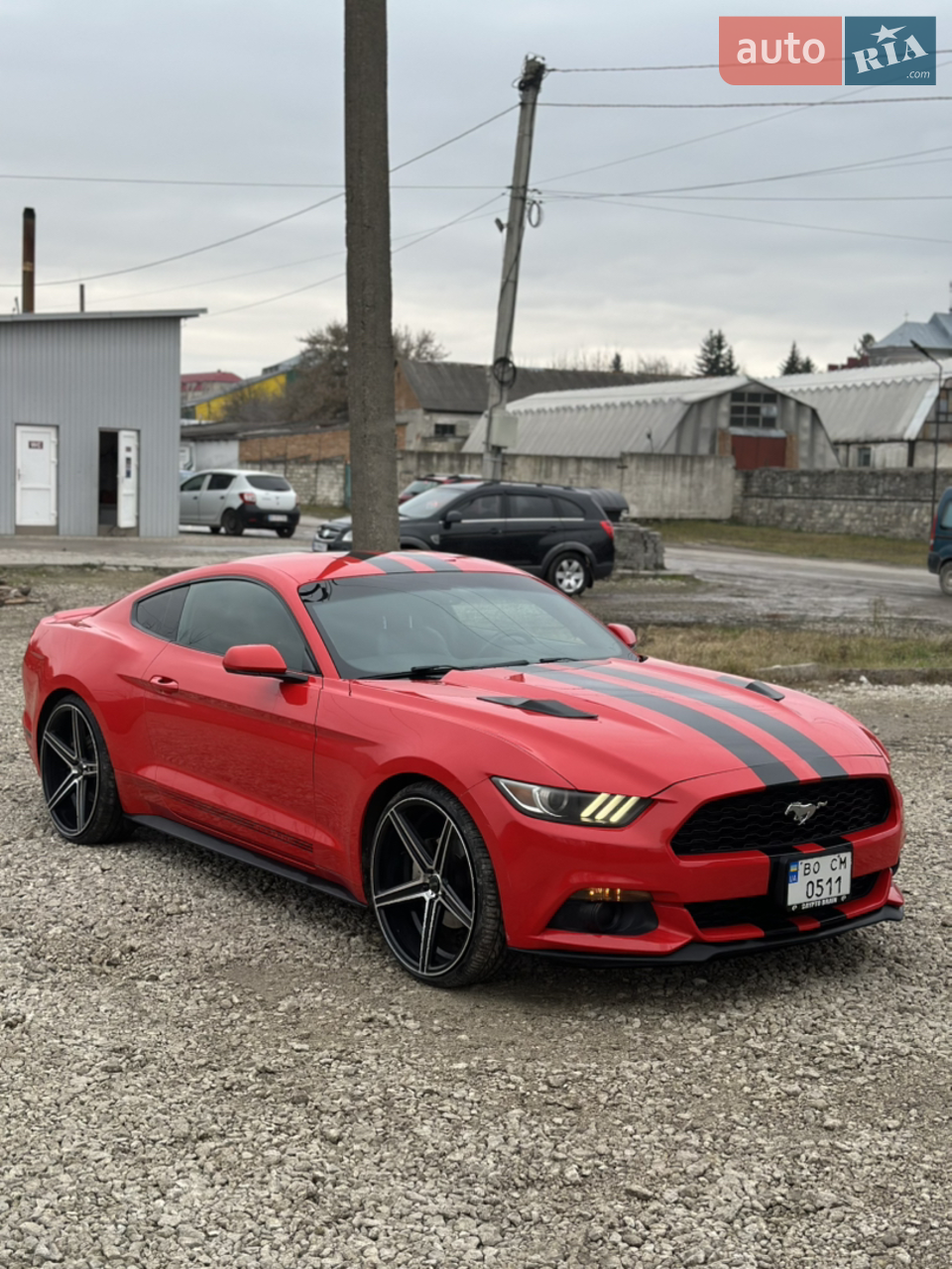 Продам Мустанг 2.3 екобуст, мінімальні пошкодження з Америки. Вкладень не потребує 