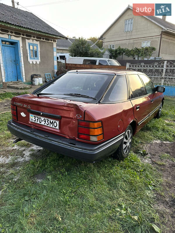 Седан Ford Scorpio 1987 в Черновцах фото 30 Седан Ford Scorpio 1987 в Черновцах